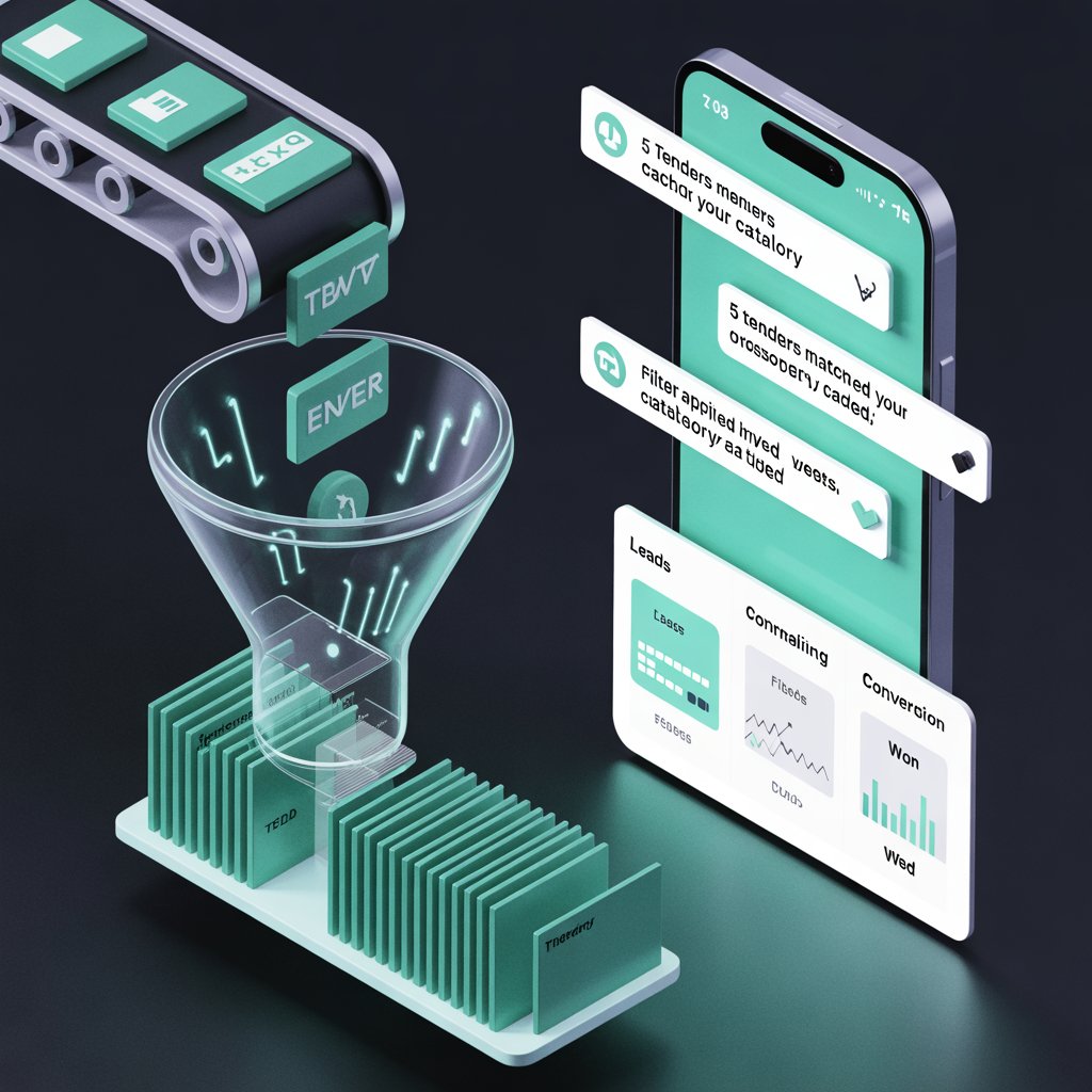 Voronka CRM — лид из тендера